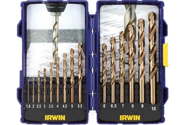 Bộ mũi khoan kim loại HSS COBALT 15 mũi IRWIN 10503990
