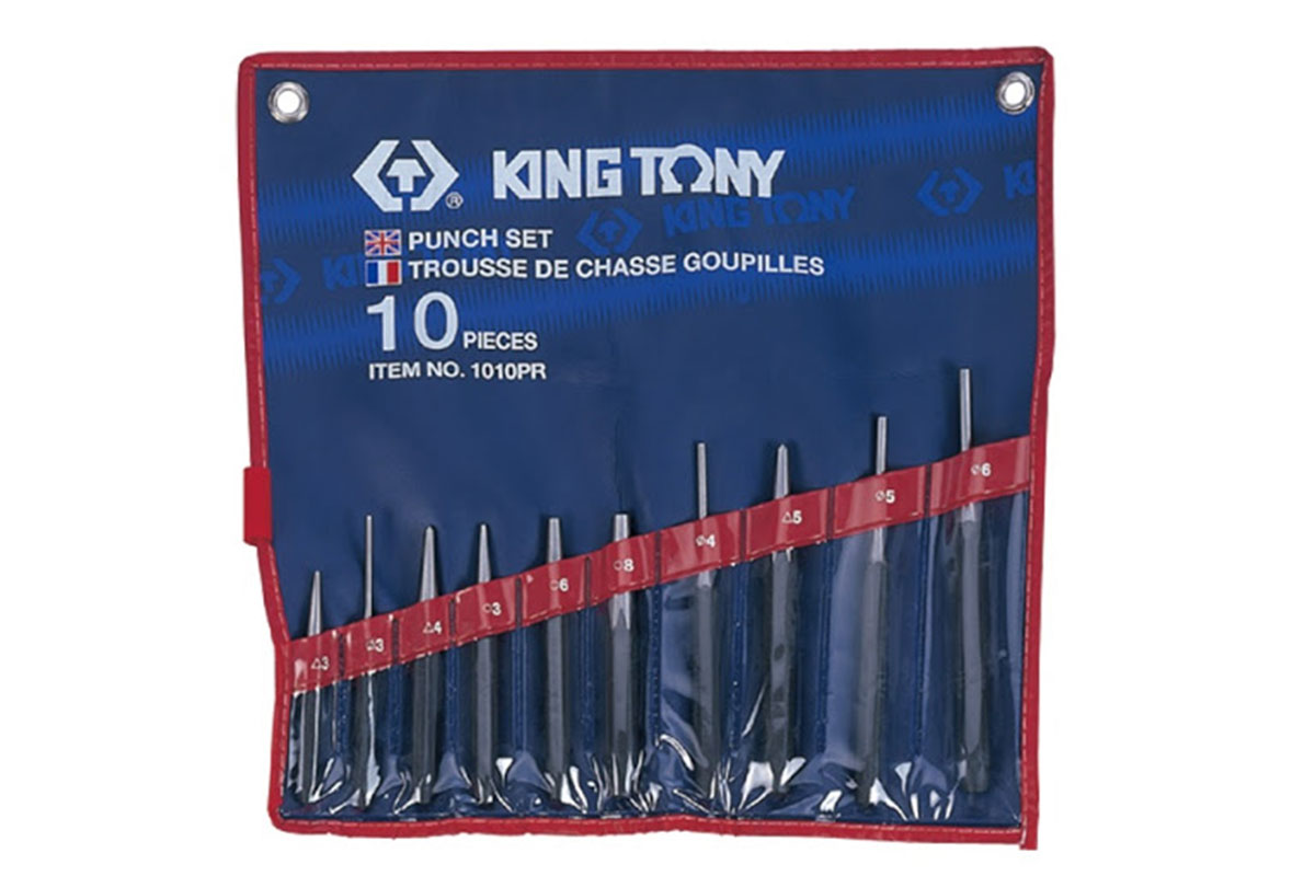 Bộ đột lỗ 10 chi tiết Kingtony 1010PR
