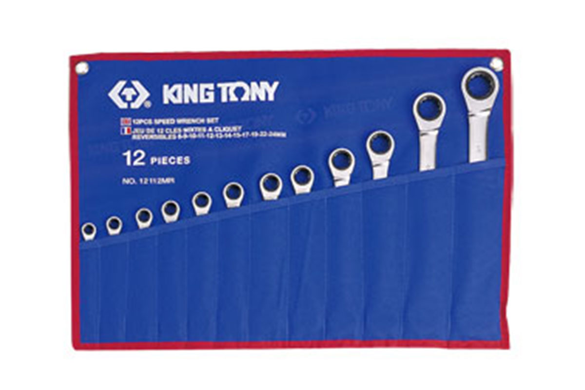 Bộ cờ lê vòng miệng 12 chi tiết 8-24mm Kingtony 12112MR