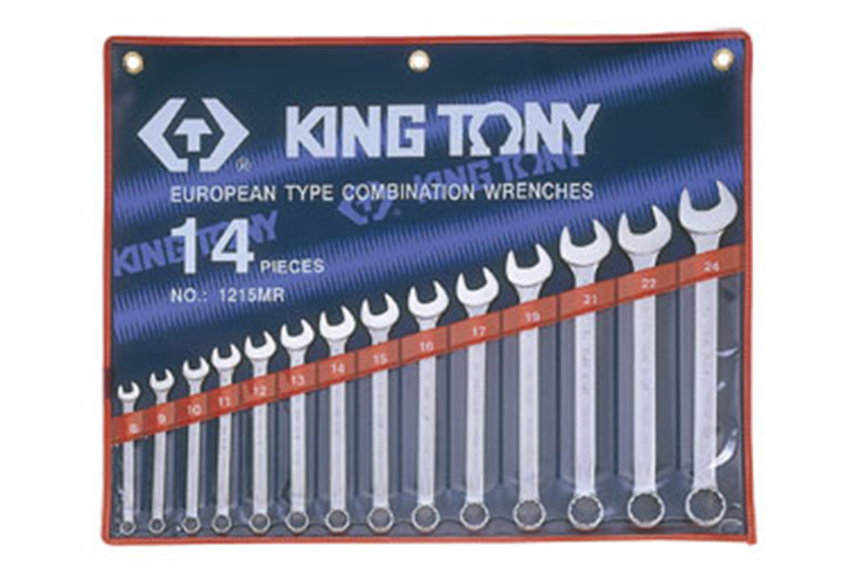 Bộ cờ lê vòng miệng 14 chi tiết 8-24mm Kingtony 12114MR