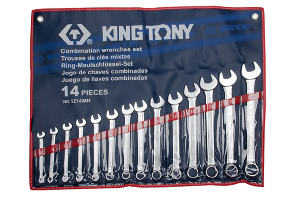 Bộ cờ lê vòng miệng 14 chi tiết 10-32mm Kingtony 1214MR10