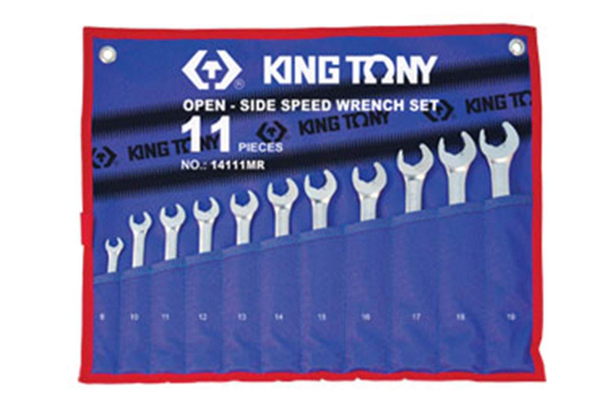 Bộ cờ lê vòng miệng 11 chi tiết 8-19mm Kingtony 14111MR