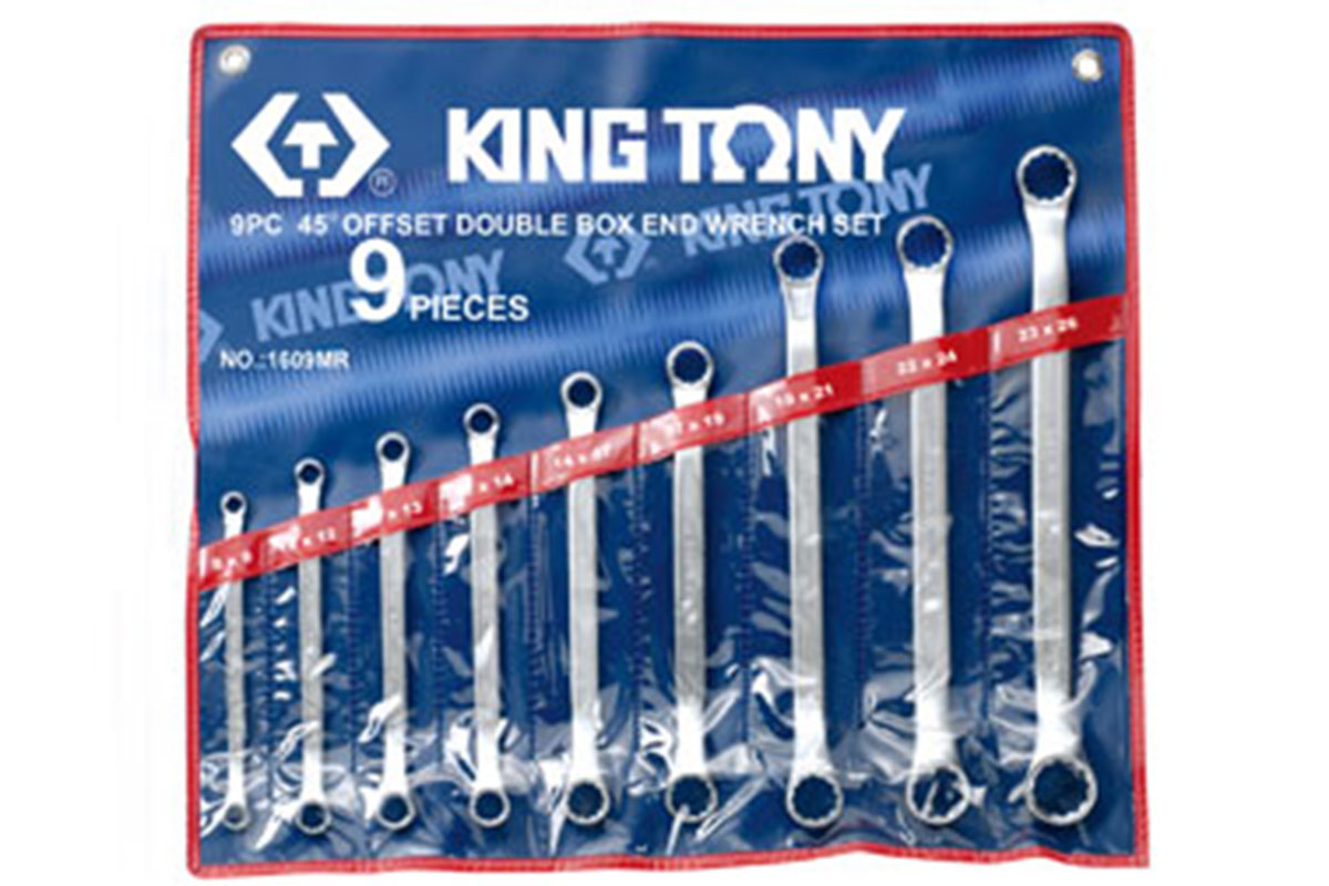 Bộ cờ lê vòng 9 chi tiết 8-26mm Kingtony 1609MR