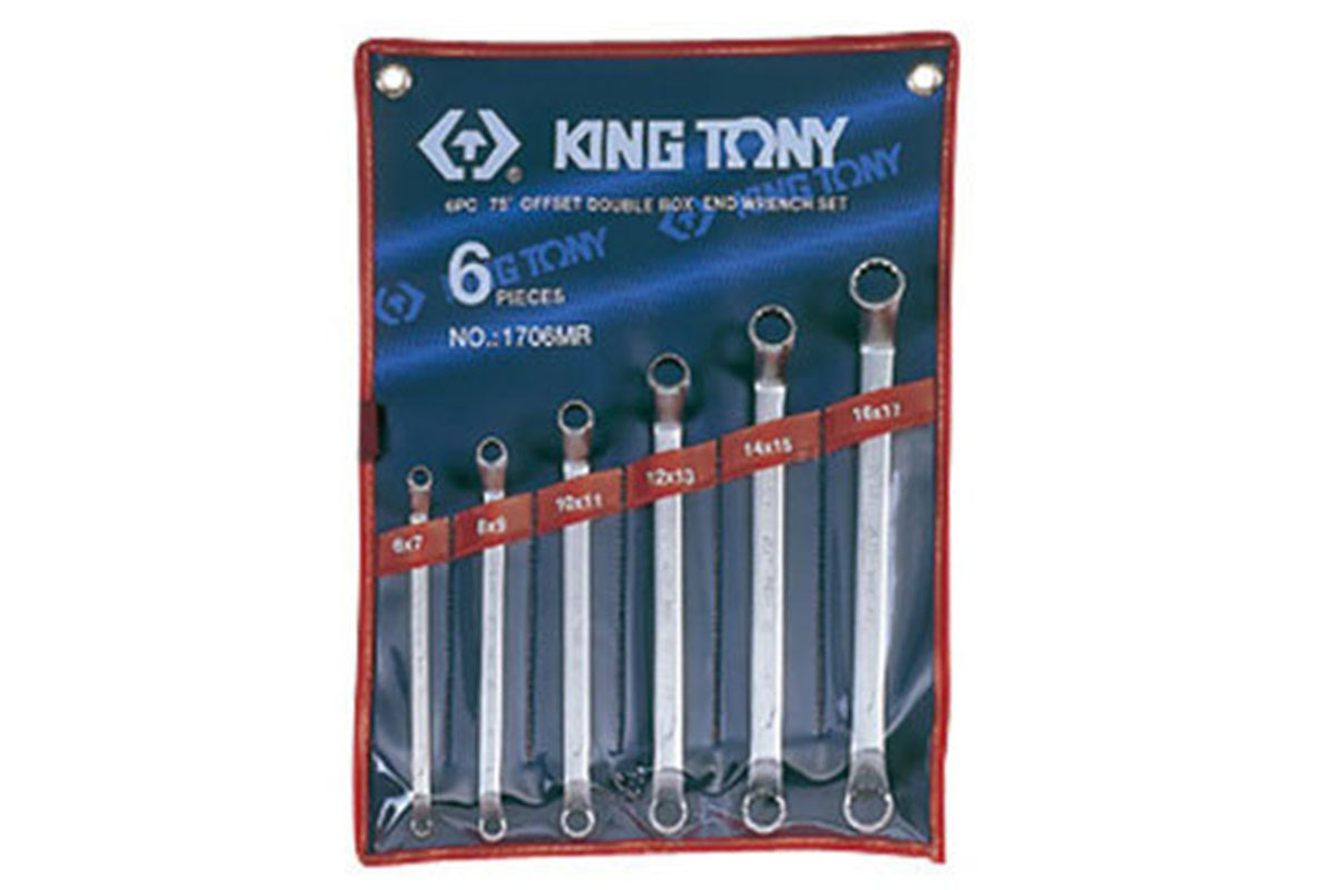 Bộ cờ lê vòng 6 chi tiết 6-17mm Kingtony 1706MR