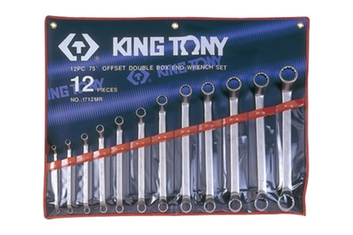 Bộ cờ lê vòng 12 chi tiết 6-32mm Kingtony 1712MR