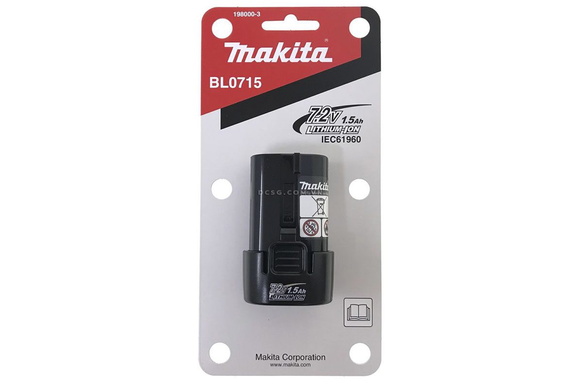 PIN BL0715 LI-ION 7.2V 1.5AH Makita 198000-3
