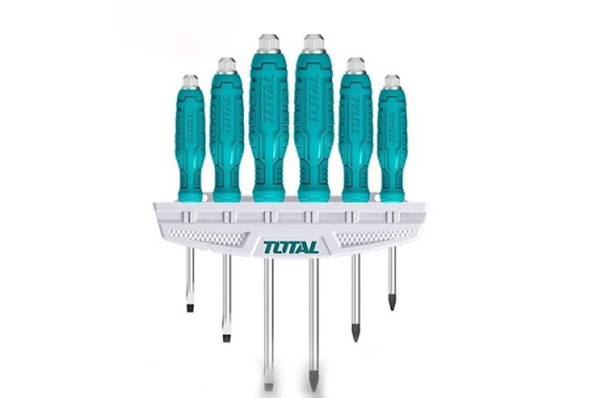 Bộ 6 tua vít đóng xuyên Total THGSS35061