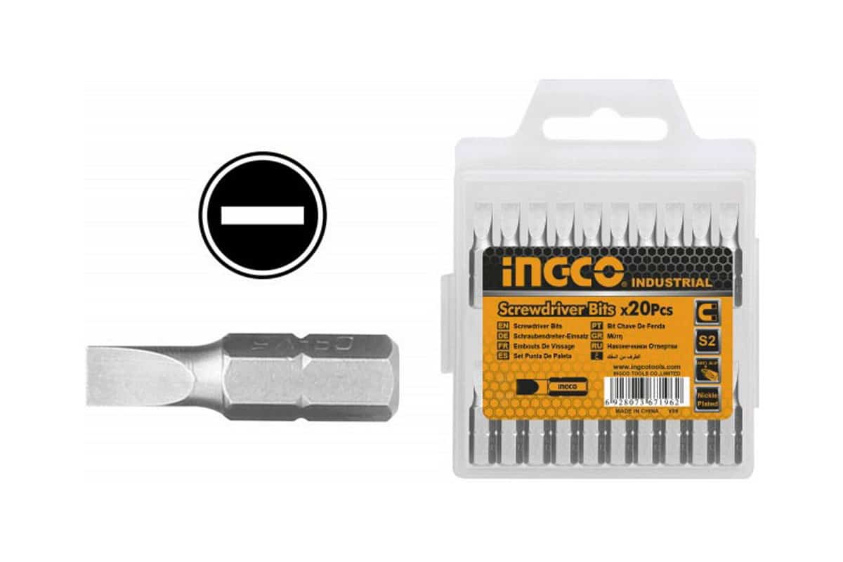 Mũi Bắt Vít SL6.5x1.2mm INGCO SDB11SL513