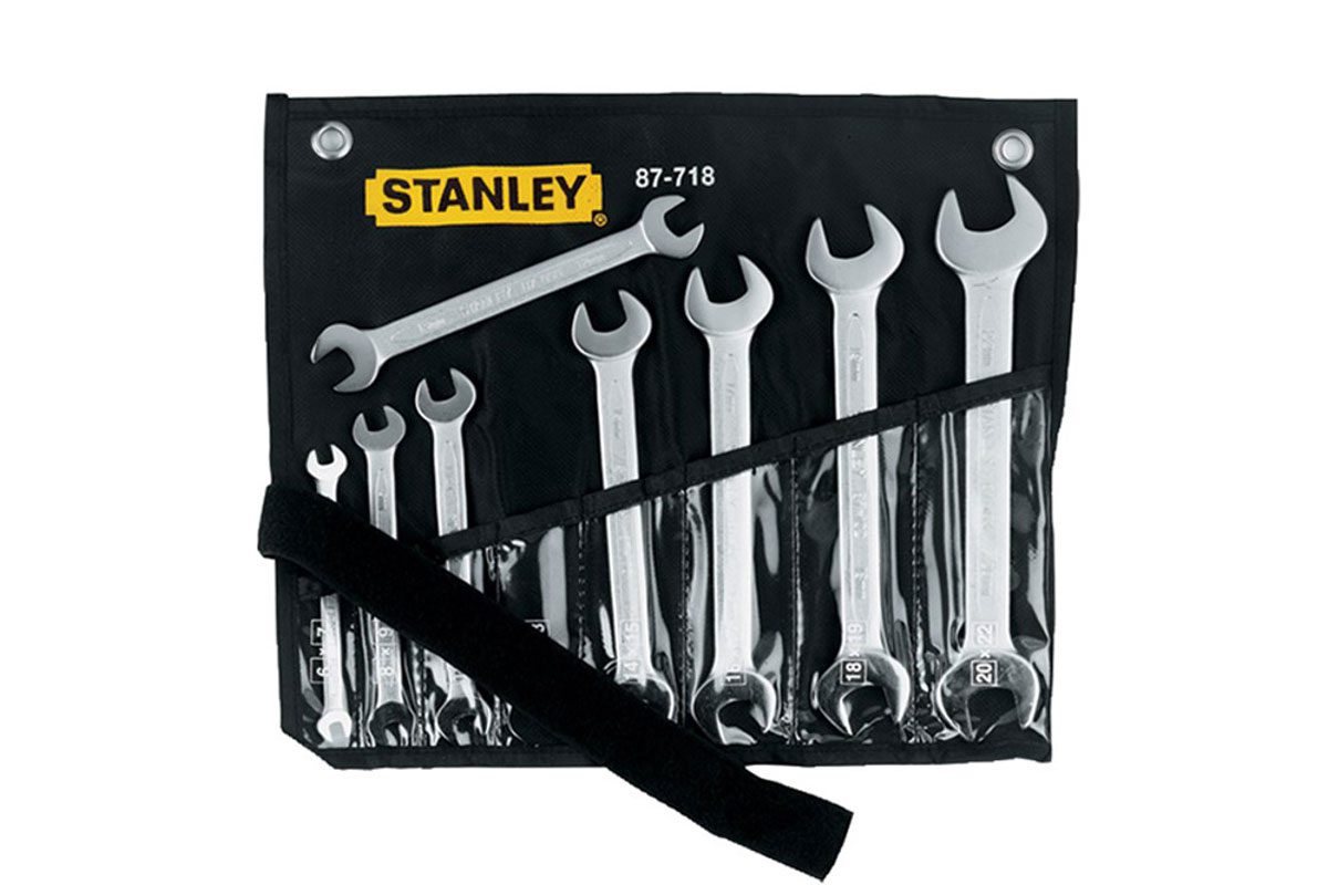 Bộ cờ lê 2 miệng 8 chi tiết Stanley 87-718-1