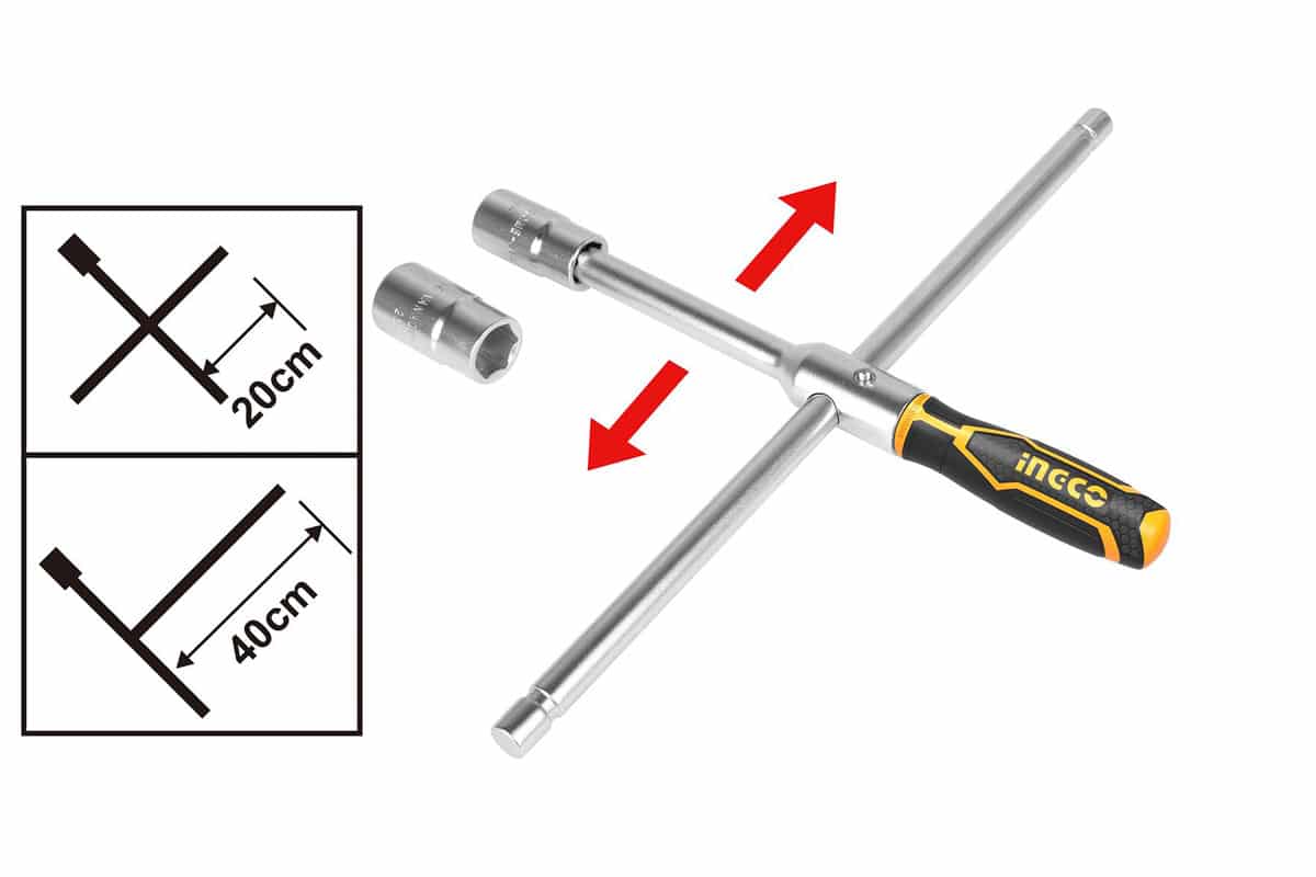 Tắc kê chữ thập 16in INGCO HRCW40231