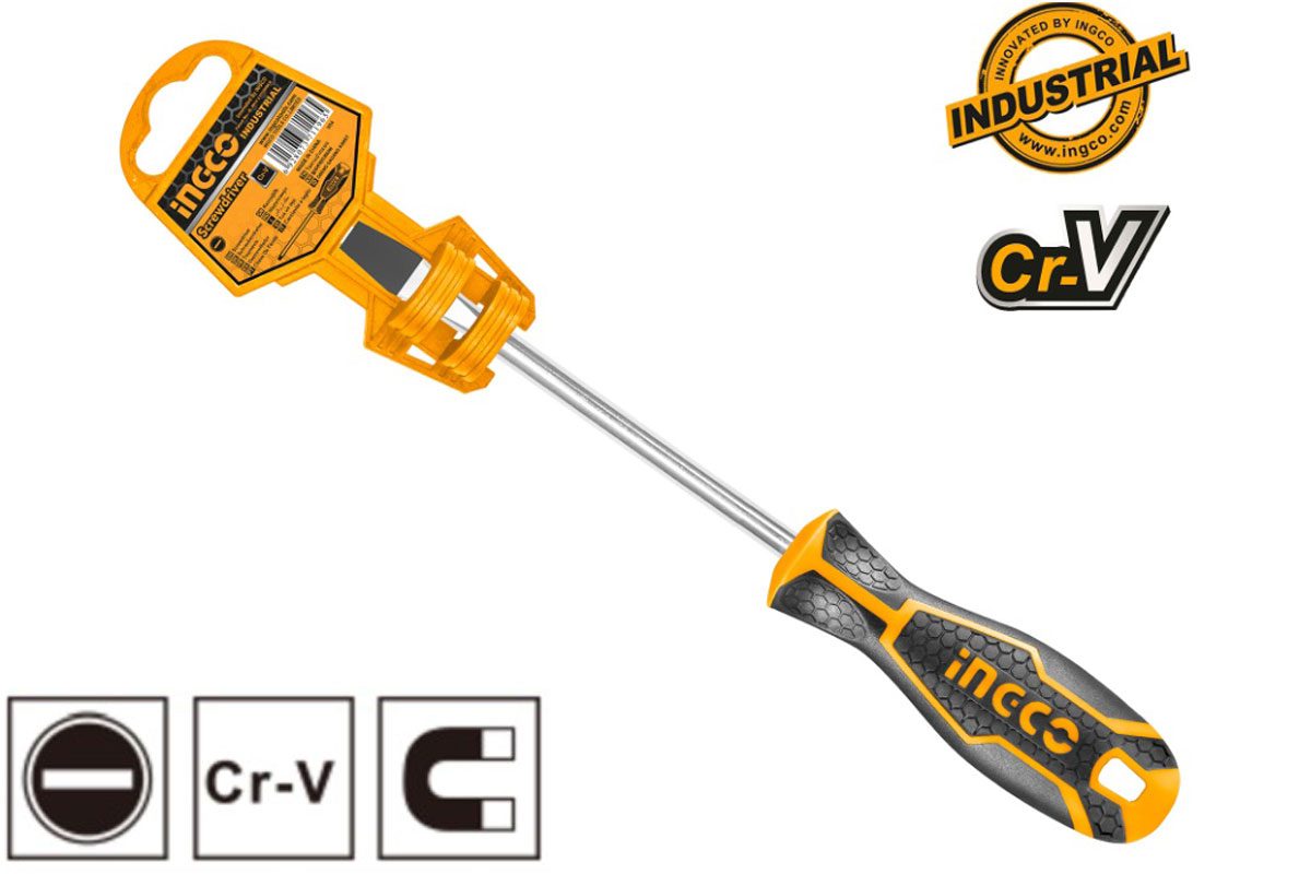 Tua vít dẹp 6x150mm INGCO HS286150