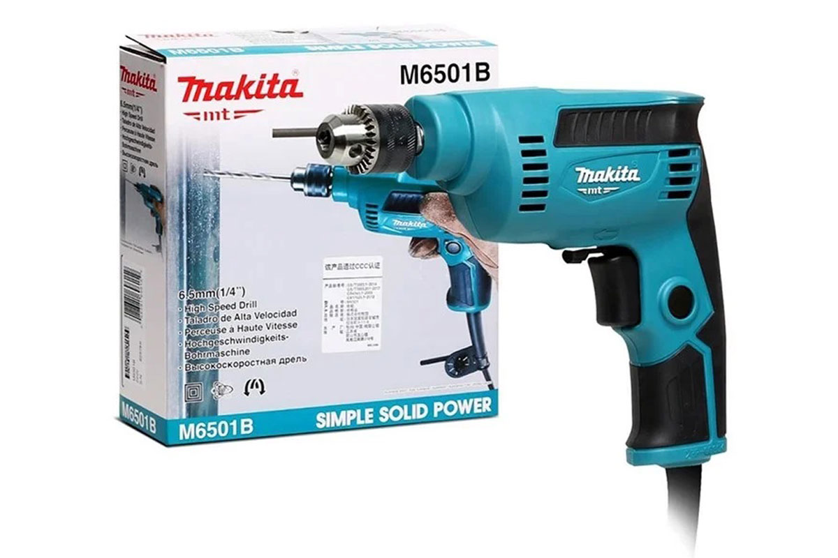 Máy khoan sắt 6.5mm Makita M6501B