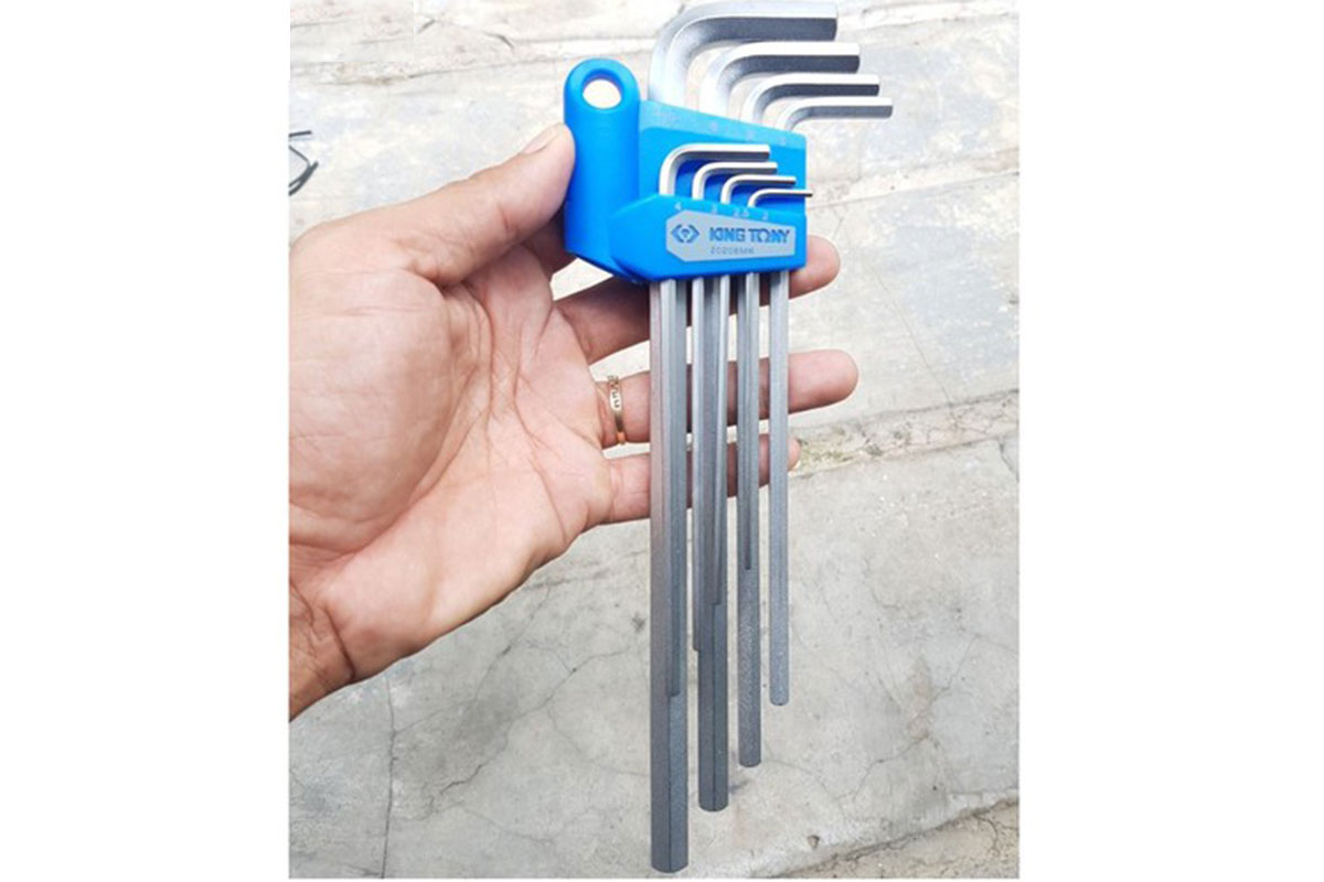 Bộ lục giác 8 chi tiết hệ mét Kingtony 20208MR