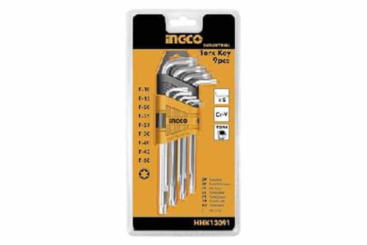 Bộ 9 Chìa Lục Giác Bông INGCO HHK13091