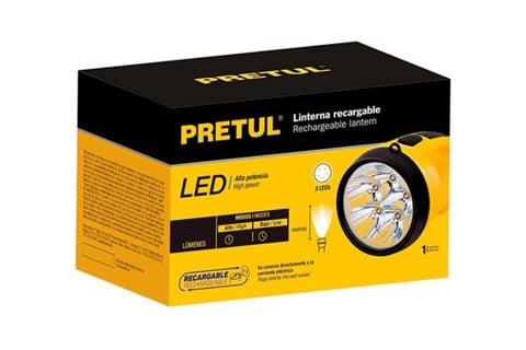 Đèn pin cầm tay LED 200m Pretul LIRE-145P