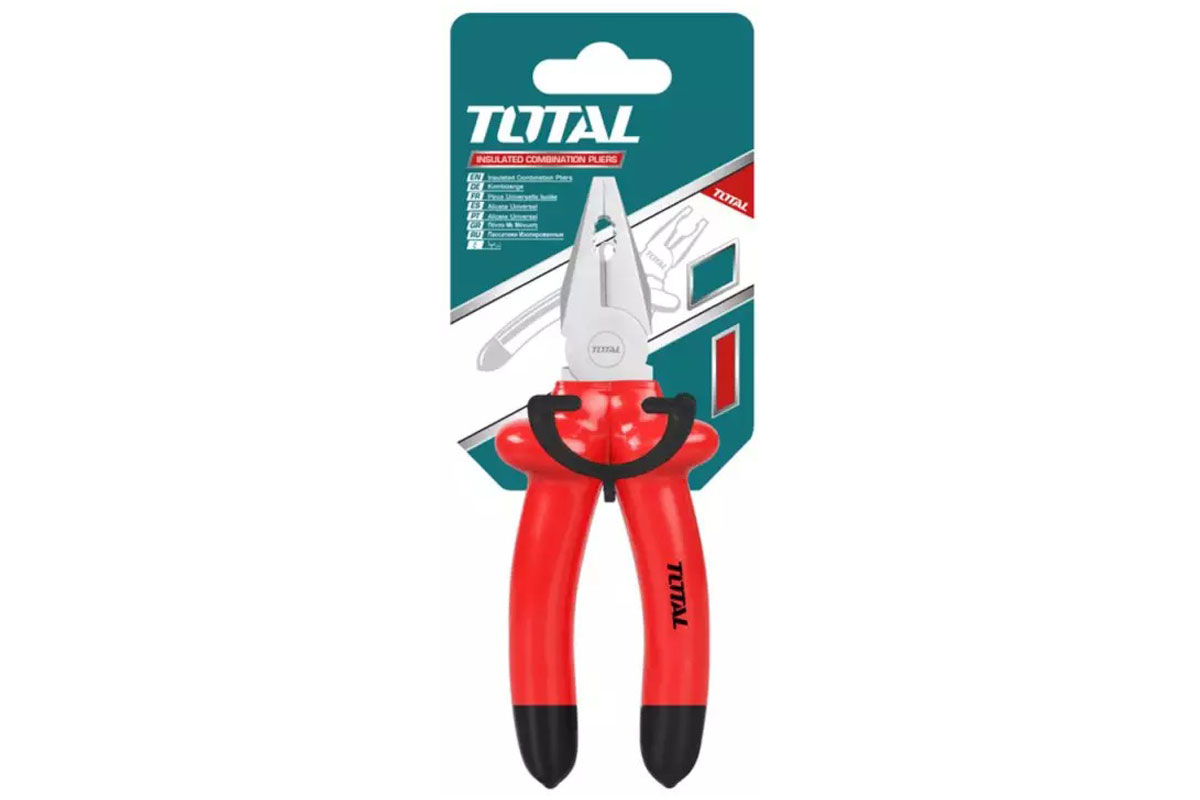Kềm răng cách điện 8in Total THTIP181