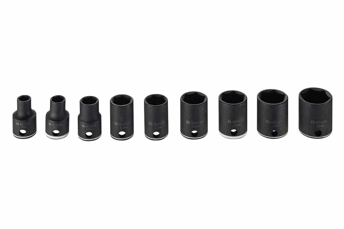 Bộ 9 đầu khẩu 3/8'' Bosch 2608551098