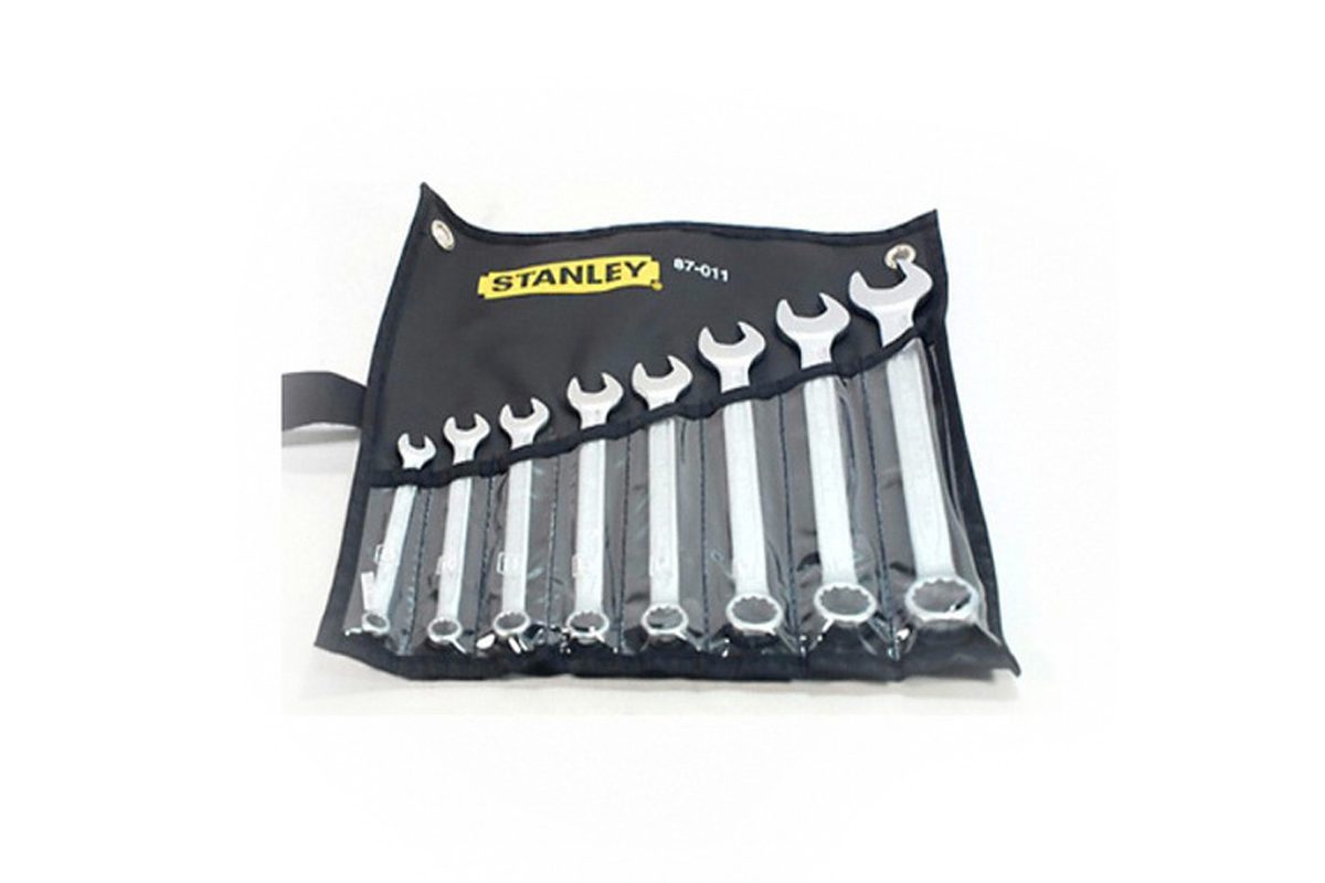 Bộ cờ lê vòng miệng 8 chi tiết Stanley 87-011-1