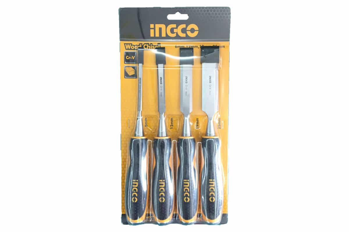 Bộ 4 đục gỗ 6-25mm INGCO HKTWC0401