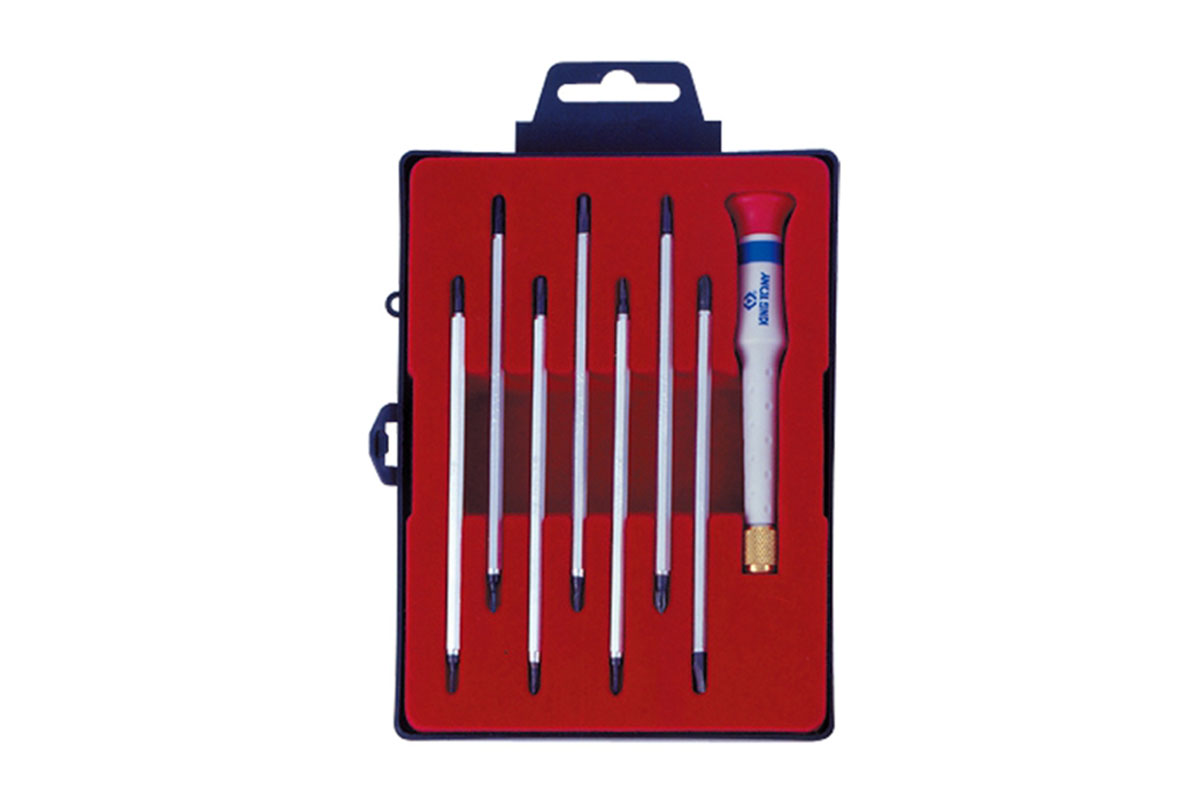 Bộ tuốc nơ vít điện tử 2 đầu 11 chi tiết Kingtony 32518MR01