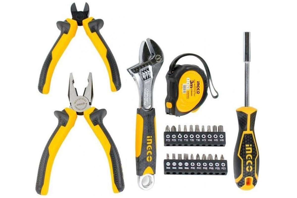 Bộ 25 món dụng cụ cầm tay INGCO HKTH10258