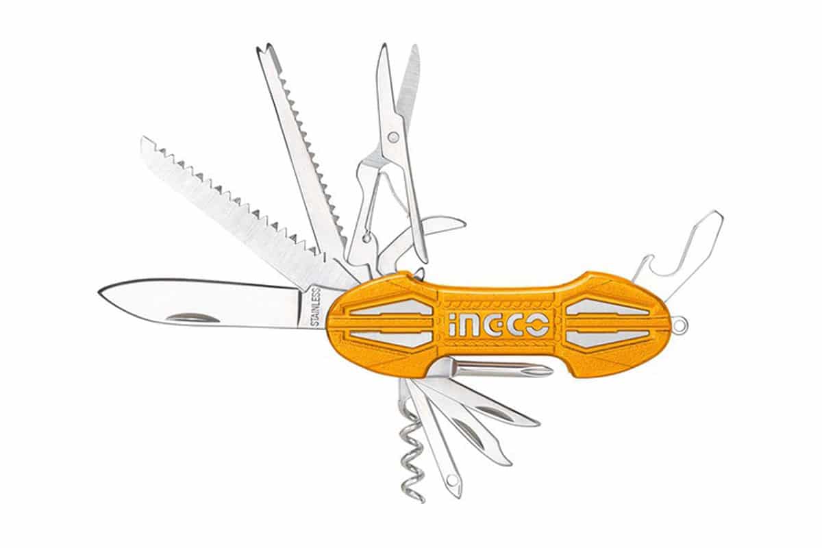 Dao cắt đa năng 15 lưỡi INGCO HMFK8158