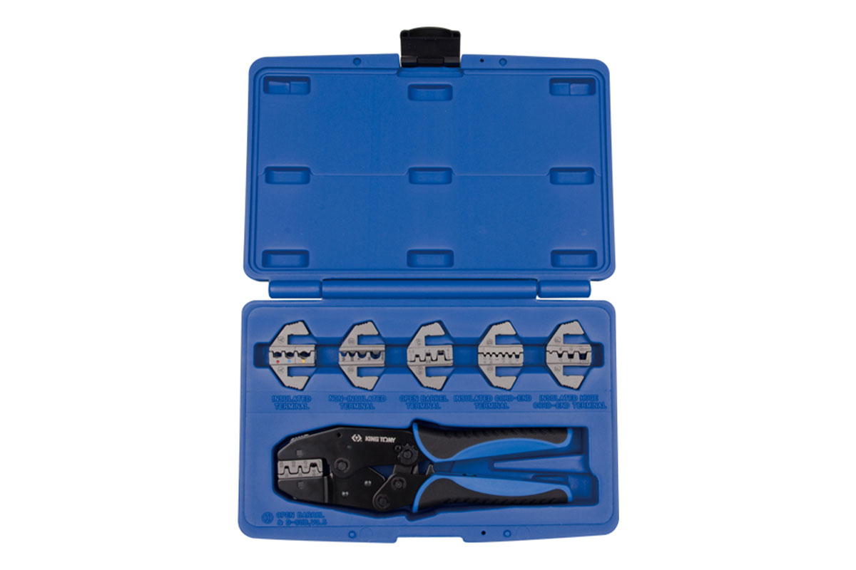 Bộ kềm bấm cos 6 chi tiết Kingtony 42107GX