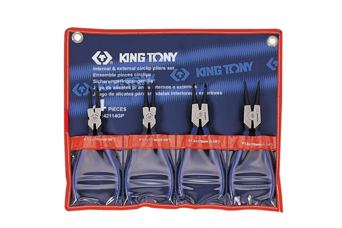 Bộ kềm mở phe 4 chi tiết Kingtony 42114GP