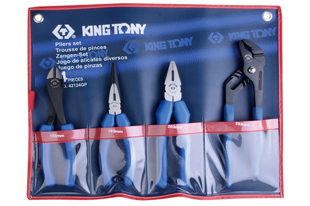 Bộ kềm 4 chi tiết Kingtony 42124GP