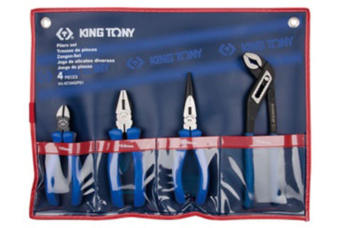 Bộ kềm 4 chi tiết Kingtony 42124GP01