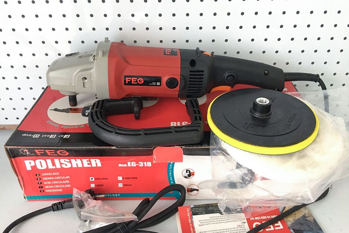 Máy chà nhám đánh bóng 180mm FEG EG-318