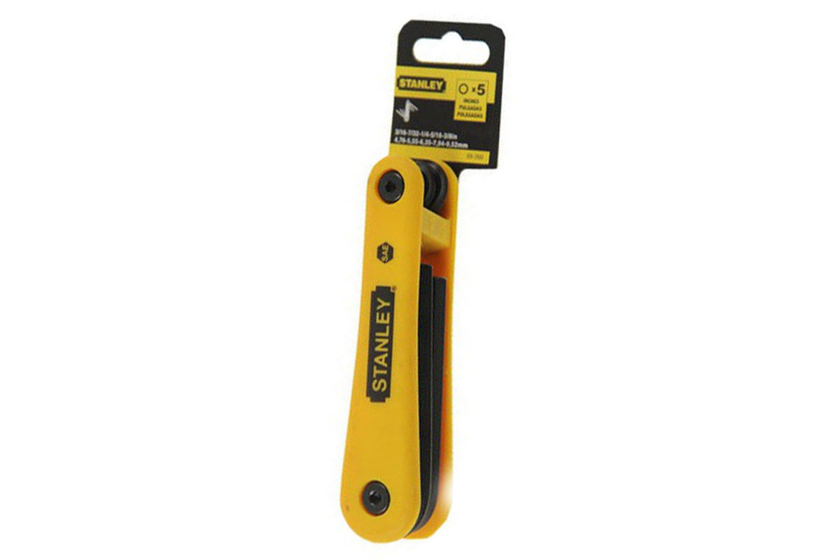 Lục giác gập MET 7 chi tiết (1.5-6mm) Stanley 69-261