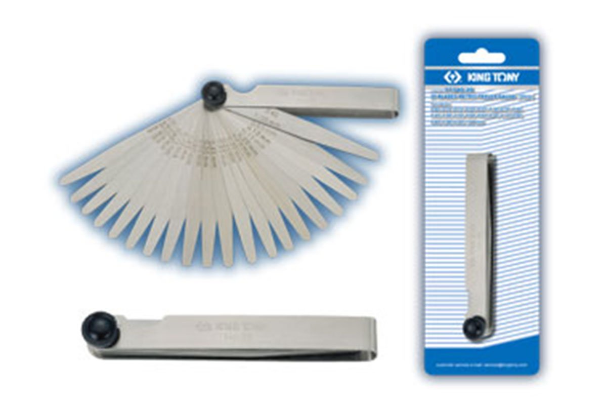 Bộ dưỡng đo độ dày 0.05-1mm 20 lá Kingtony 77340-20