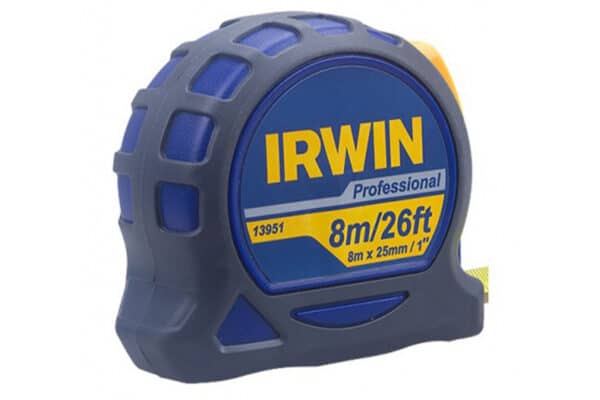 Thước cuộn thép bọc cao su Professional 8mx25mm IRWIN T13951
