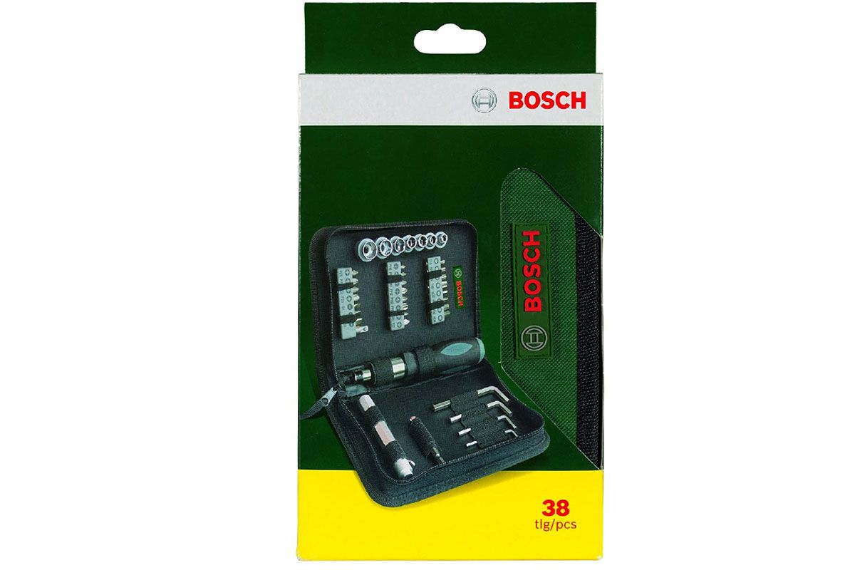 Bộ Vặn Vít Đa Năng 38 chi tiết Bosch 2607019506