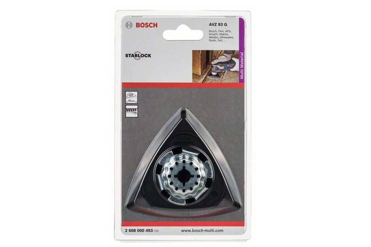 Đế chà nhám tam giác AVI 93 G 93mm Bosch 2608000493