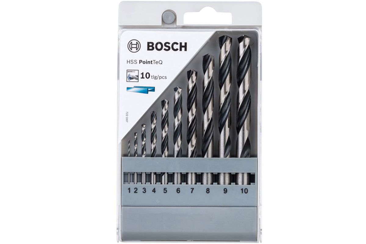 Bộ mũi khoan HSS 10 mũi Bosch 2608577348