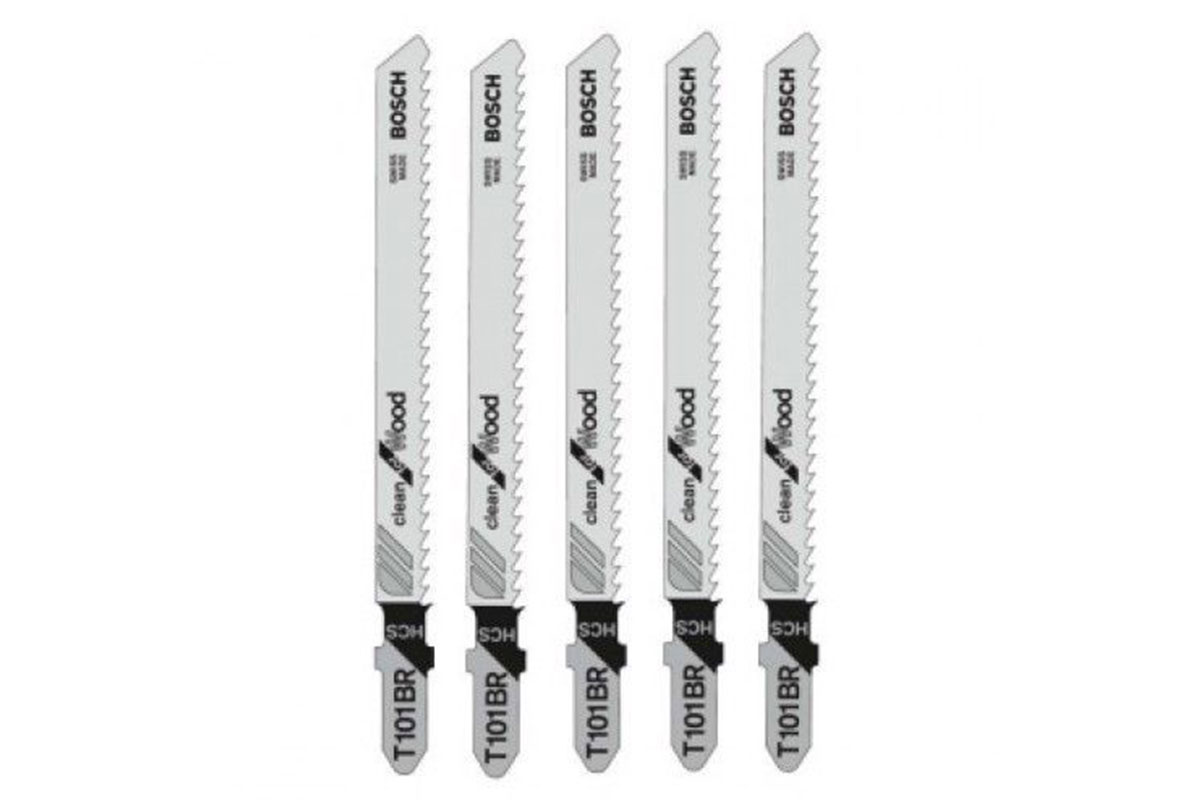 Bộ 5 lưỡi cưa lọng T 101 BR Bosch 2608630014