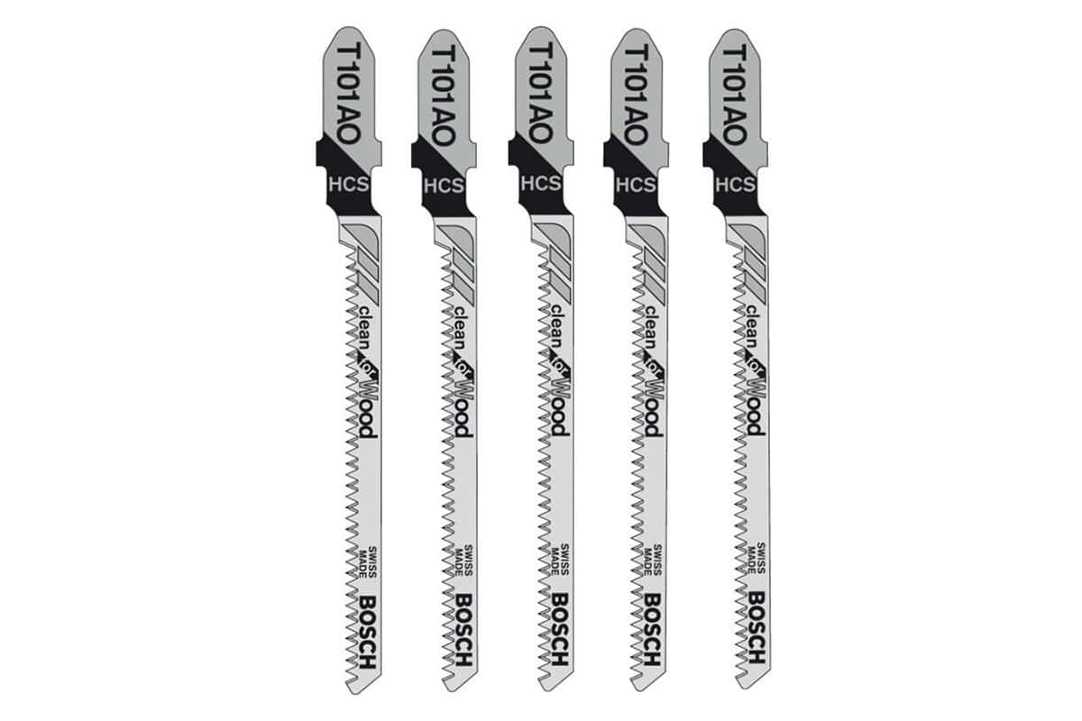 Bộ 5 lưỡi cưa lọng T 101 AO Bosch 2608630031
