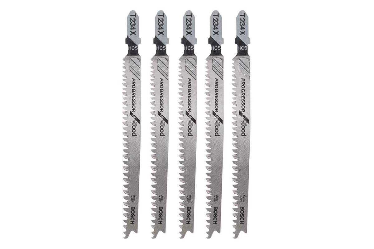 Bộ 5 lưỡi cưa lọng T 234 X Bosch 2608633528
