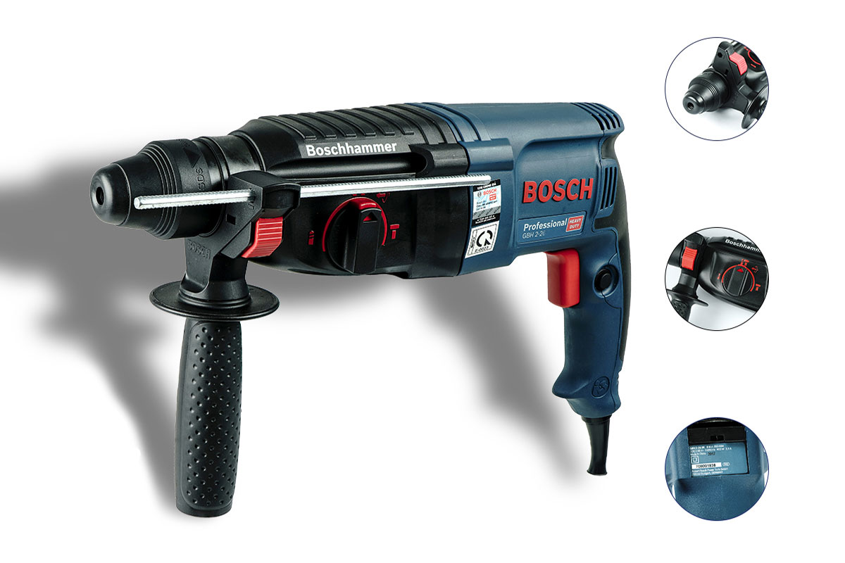 Máy khoan bê tông 2 chức năng Bosch GBH 2-26 RE