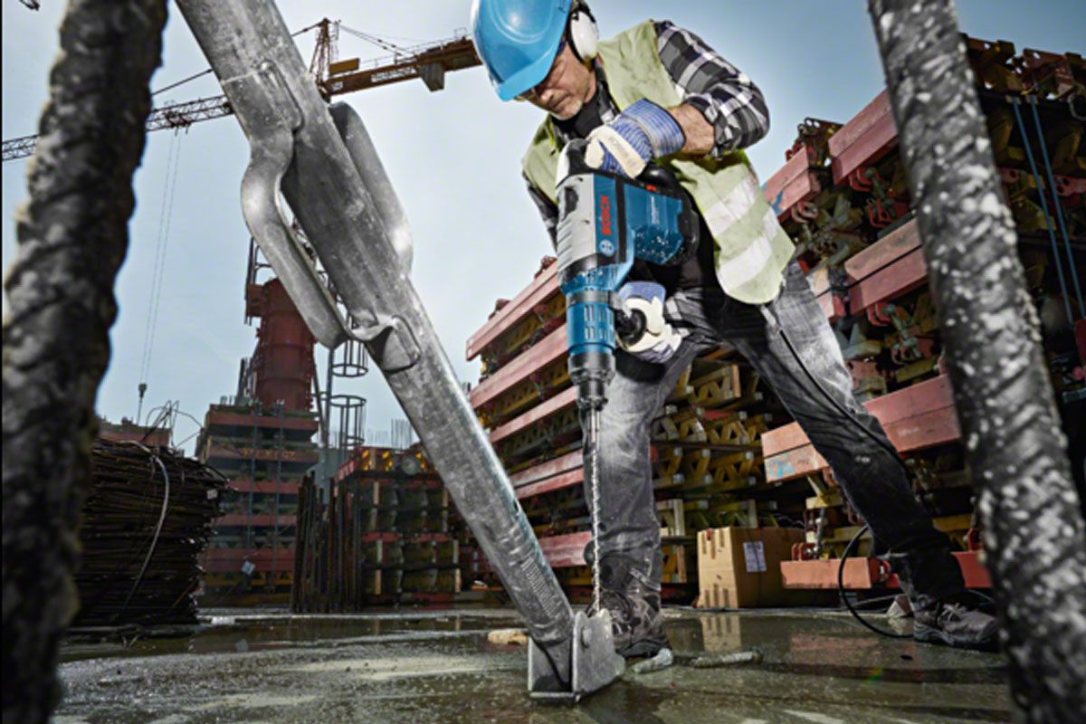 Máy khoan búa SDS max 45mm Bosch GBH 8-45 D