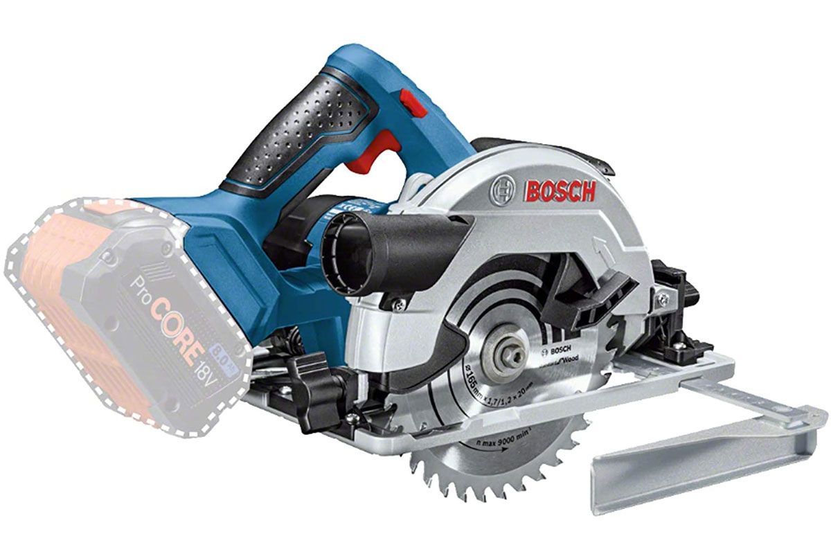 Thân máy cưa gỗ pin 18V Bosch GKS 18V-57 (SOLO)