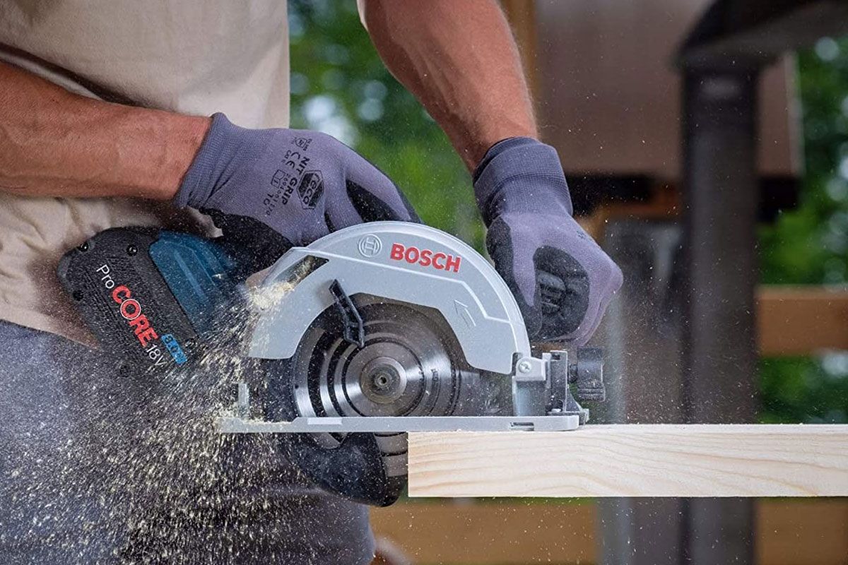 Thân máy cưa gỗ pin 18V Bosch GKS 18V-57 (SOLO)