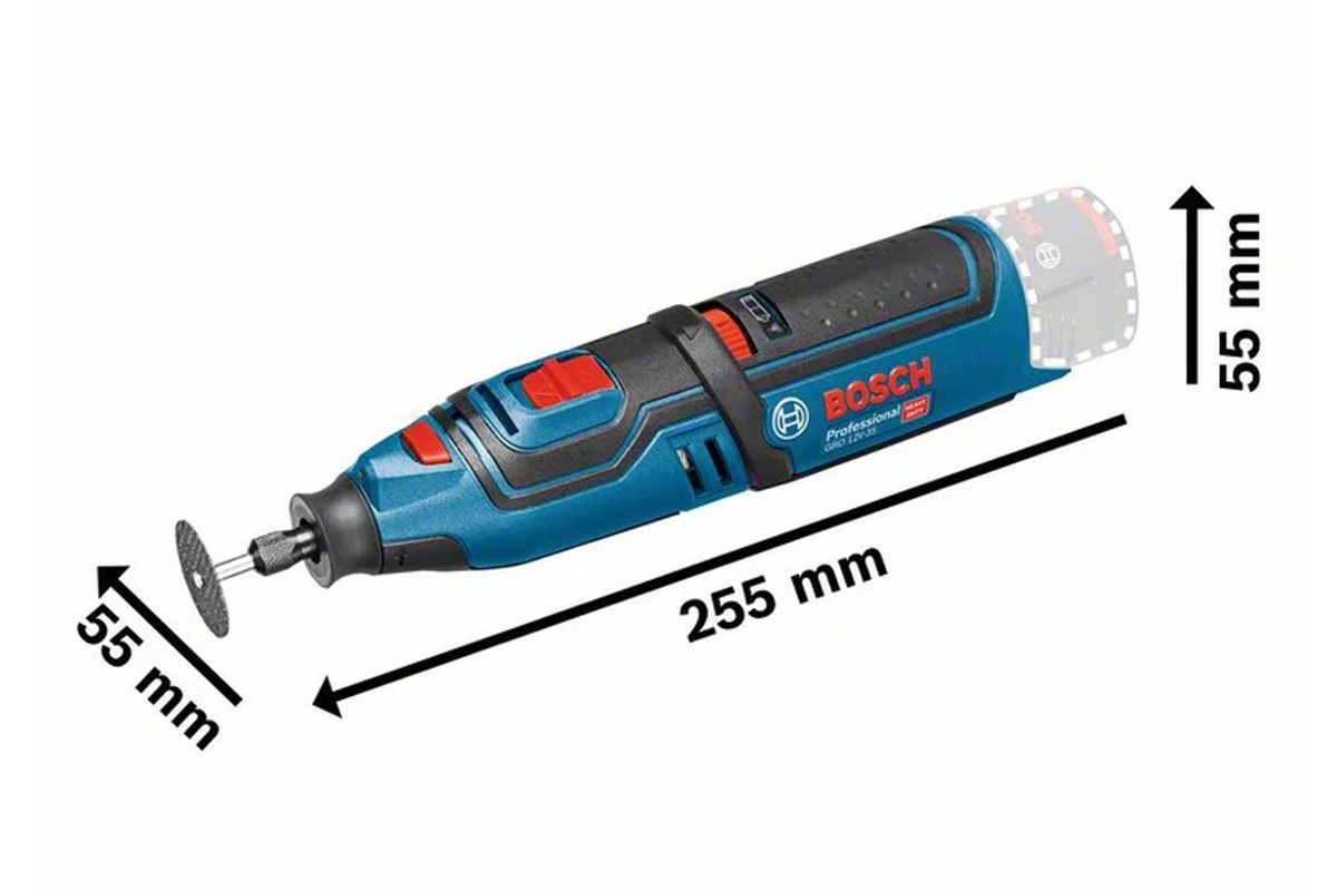 Thân máy đa năng pin 12V Bosch GRO 12V-35 (SOLO)