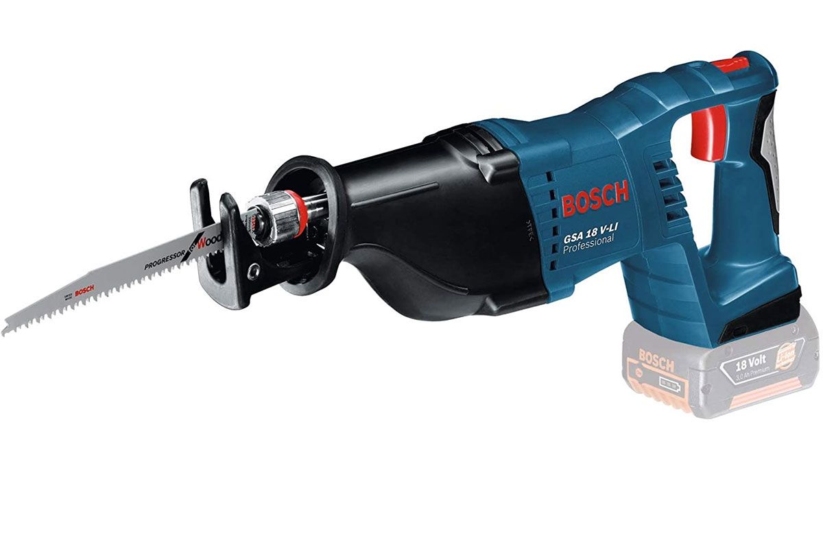 Thân máy cưa kiếm pin 18V Bosch GSA 18V-LI (SOLO)