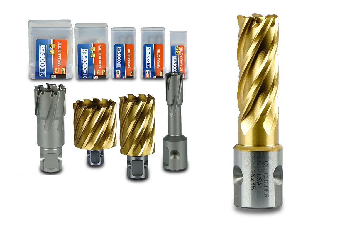 Mũi khoan từ thép gió HSS 16x35mm CFCooper MH35-16