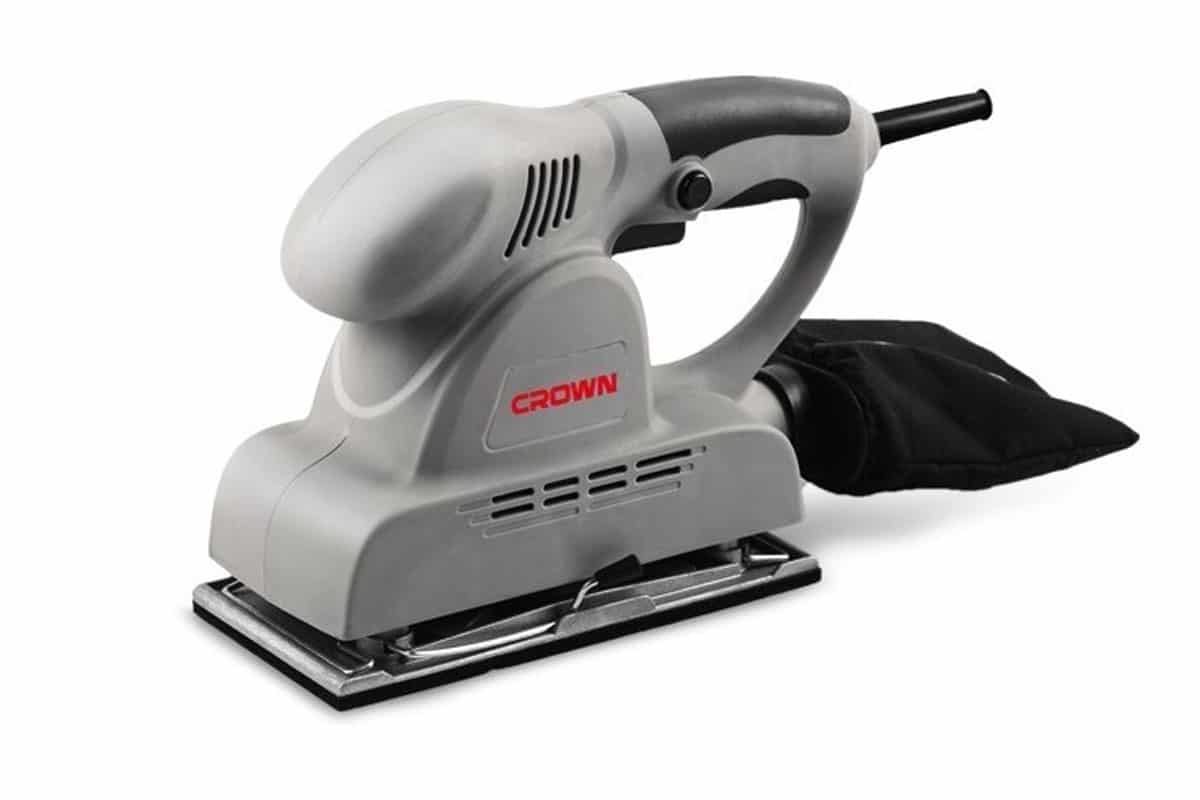 Máy chà nhám rung 187X90mm CROWN CT 13376