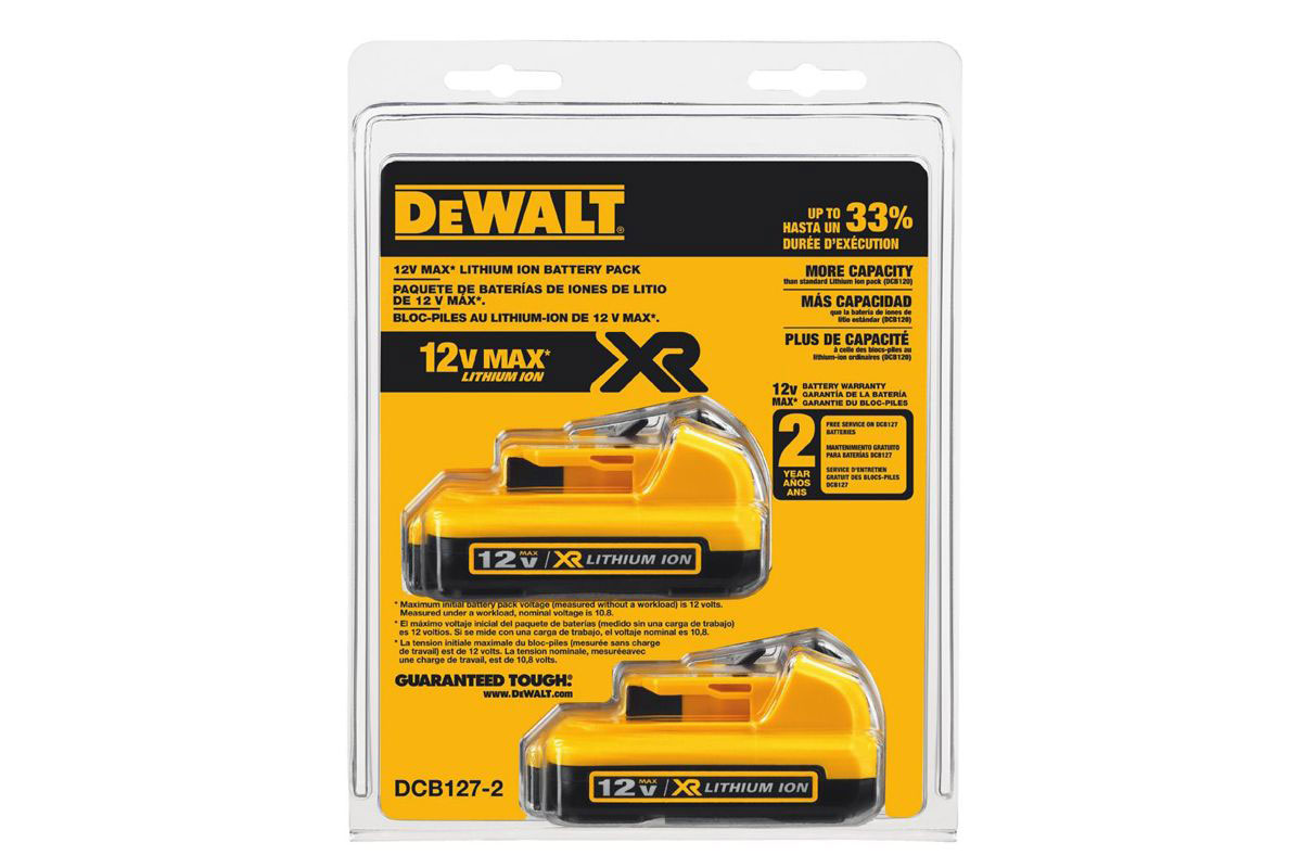 Pin li-ion 10.8/ 12V MAX-2Ah Dewalt DCB127