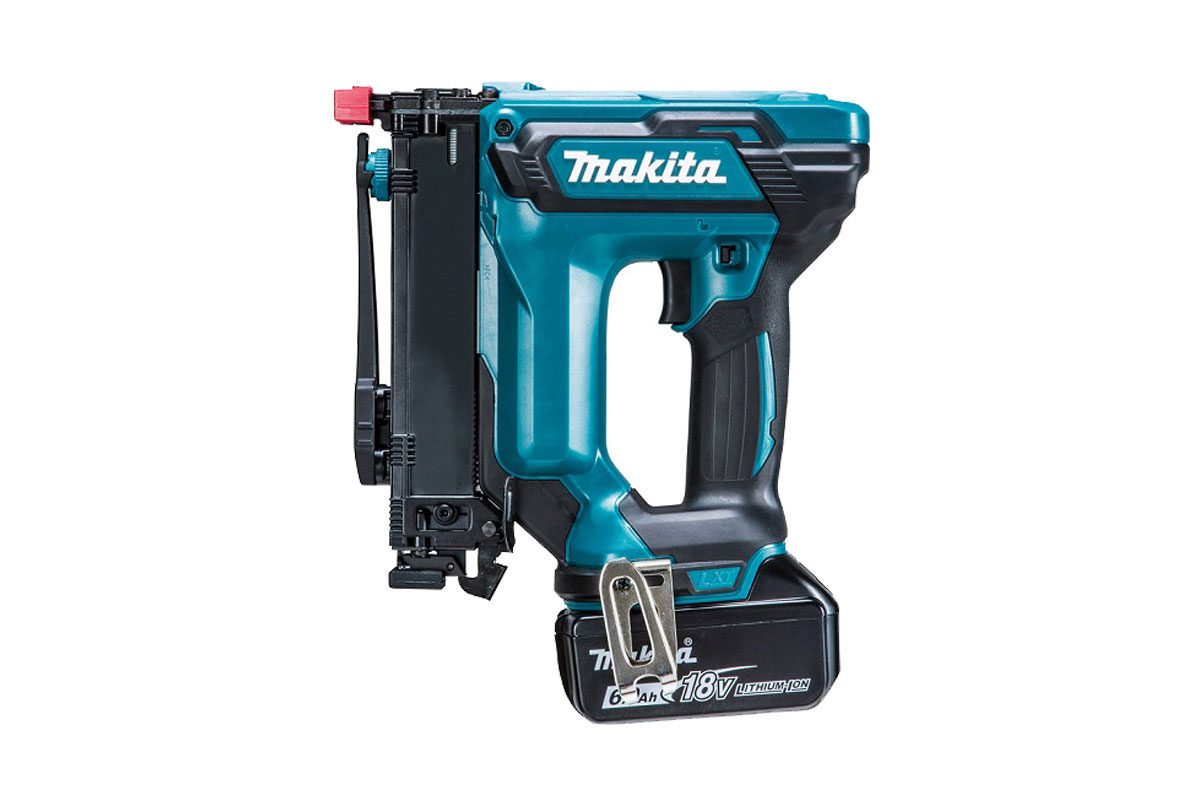 Máy bắn đinh ghim pin 18V Makita DST421RFE